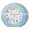 plastic table alarm clock snooze light clock, desk clock