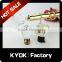 KYOK Double curtain rod accessories , golden curtains rods in dubai