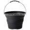 Portable and Eco friendly silicone collapsible ice buckets/silicone beer bucket