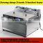 electric 2-tank fryer 2-basket restaurant deep fat steak fryer Guangzhou factory