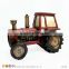 Resin Money Storage Box Miniature Fire Truck Model for Kids for Sale
