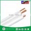 White Electrical wire/Speaker Cable( parallel )