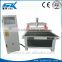 MDF wood acrylic engraver with 2.2kw 3kw 4.5kw air water cooling spindle China vacuum or T-slot table DSP control system