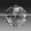 Wholesale k9 glass crystal etched diamond cut engraved paper weight factory crystal ball paperweight