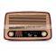 Retro Radio Wooden housing, backlit tuning scale