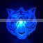 2015 hot led flashing toy tiger with ball chain necklace
