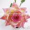 home garden artificial led rose flower bonsai with led light with battery