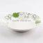 Different size cheap white porcelain soup plate wholesale