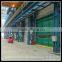 china transparent window design high performance fold up garage doors