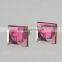Colorful square shape earrings lovely Crystal earbob