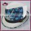 Jazz Star Canvas Scabbed Fedora