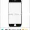 Black or white front spare part replacement touch screen outer glass lens panel for Iphone 6