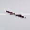 Mini Straight with Curved Tip Eyelash Extensions Tweezers Set In Purple Color Plasma Coating
