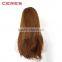 Synthetic Hair Black Root Brown Ombre Straight Lace Front Wig Hair Wigs