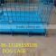 cheap price small dog foldable dog crate house cage with wheel skype yolandaking666