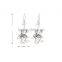 Famous Brand Jewelry Bear Shaped Drop Dangle Long Fashion Earring for Women