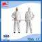 TYPE4/5/6 55g Non-woven PP protective reflective safety coverall with CE FDA approval