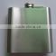 6oz stainless steel hip flask with heat transfer