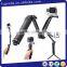 Shineda gopro accessories monopod 3-in 1mount for gopro