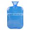 Eco-friendly PVC hot water bottle bubble design blue high quality