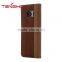 Wood Grain PU Leather Wallet Case Stand Cover for Samsung Galaxy s7 Edge