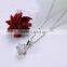 Wholesale Solid 925 Sterling Silver 7MM Solitaire CZ Pendant Necklace