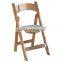 Top quality wooden folding chair for event