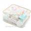 pvc cosmetic bag clear zipper promotional pvc toiletry folding travel Makeup cosmetic bag with zipper closure