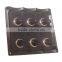 Marine Electric LED Toggle Switch Panel 6 Gang