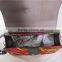 Leather And African Printed Wax Fabric Handbag