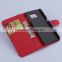 Factory Outlet Luxury Lichee Leather Flip Cover case with Wallet and Card Slot for Samsung GALAXY S6