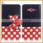Bow magnet button pu+tpu leather case for samsung galaxy j7