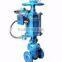 pneumatic actuator control valve DN50, PN40, with flanges.