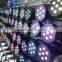 wholesale 7*10w 4in1 rgbw quad-color black color led stage flat par cans light