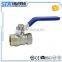 ART.1005 CW617N 1/2 1 2 inch Nickel Plated NPT Female Threaded for Gas/ Water/Oil/Air PN-25 Full Bore Brass Ball Valve Price