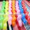 Christmas toy Screw/spiral shaped latex balloon