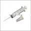 Disposable Color Plastic Milky Treat Syringes with Cap