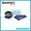 ceramic bakeware sets with silicone handle 5pcs cake pan