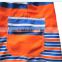Daijun OEM new design high quality colorful striped beach women mini running shorts