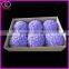 purple rose balls wedding