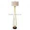 2017 hotel decorative floor lamps brass with linen shade good for inn decor high end