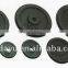 Black painted cast iron weight plate DY-WP-011