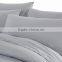 wholesale plain grey bedding sets with 100% cotton for sale
