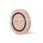 Portable 3 Coils universal power qI wireless charger manufacture thin round wood Charging Pad for iphone samsung Wireless Charge