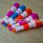 New Products to Sell Cute Face Capsule Ballpen Popular Style Wood Novelty Pen