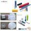 PP transparent PVC clear PE colorful plastic twist labelling printing plastic tube for drill bits packaging Twist Pack DP