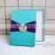 Custom New Design blue wedding invitation gift box from direct manufacturer