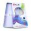 thin rectangular metal business card box transparent