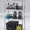 4 level Chrome Shelving Storage Metal Rack