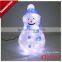 Acrylic led christmas decorations Snowman 3D motif light Factory direct sale